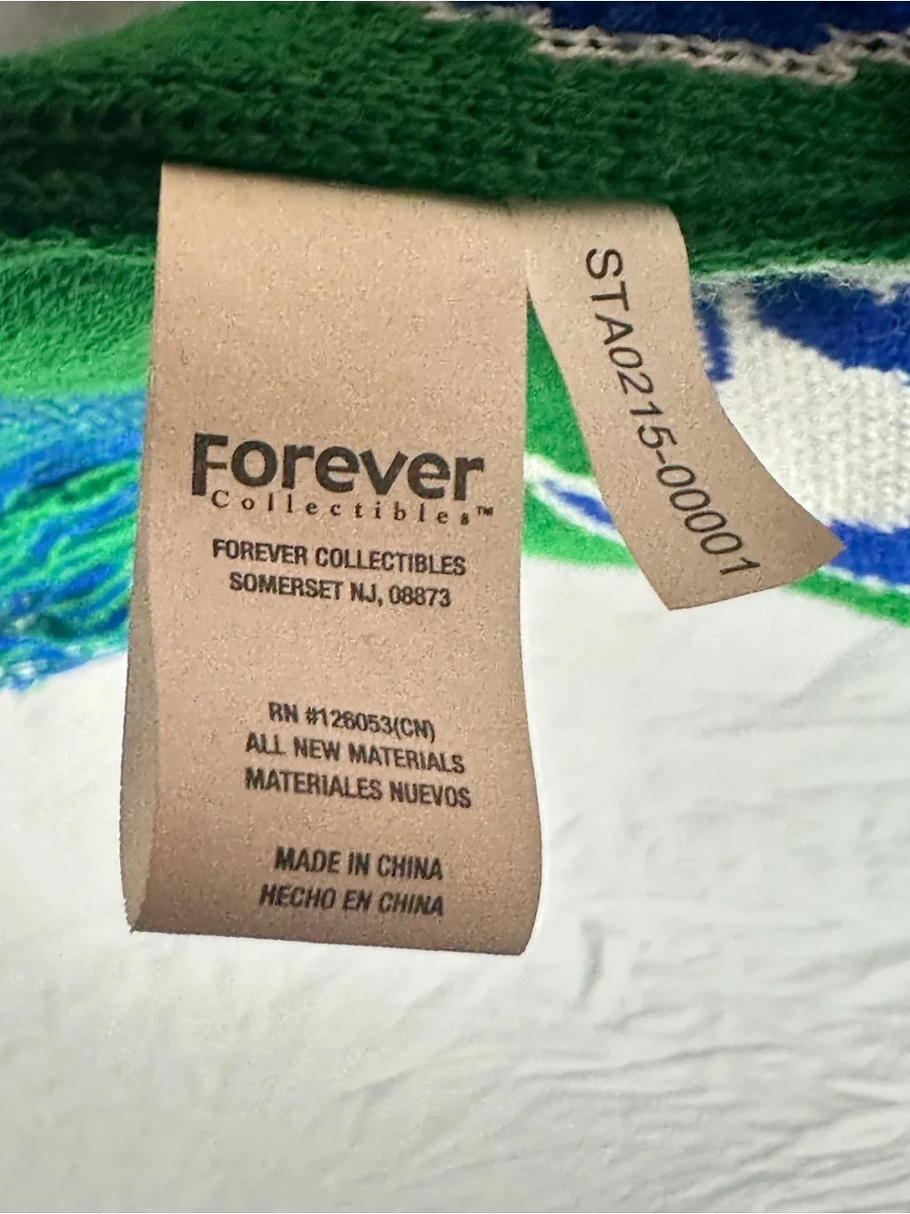 Seattle Seahawks 12th Man Knit Scarf Forever Collectibles Blue Green NFL
